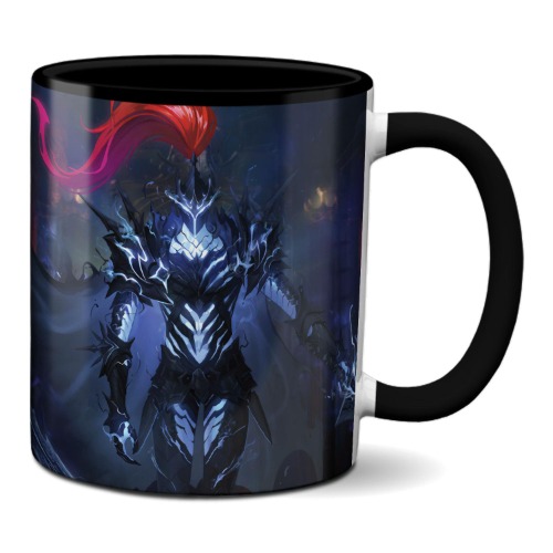Caneca Solo Leveling – Igris, o Cavaleiro Sombrio Anime (Preta) - PRETA
