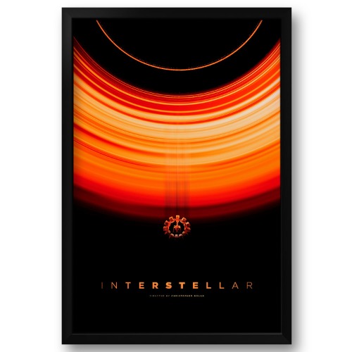 Quadro Decorativo Filme Interestelar - 40x60cm