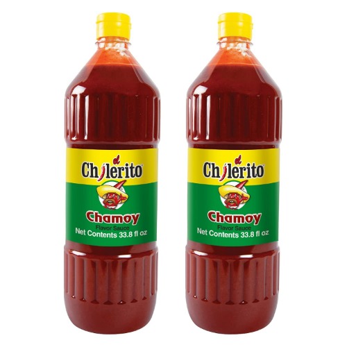 El Chilerito Chamoy 3.8 oz (Pack of 2) - chamoy 33.8 Fl Oz (Pack of 2)