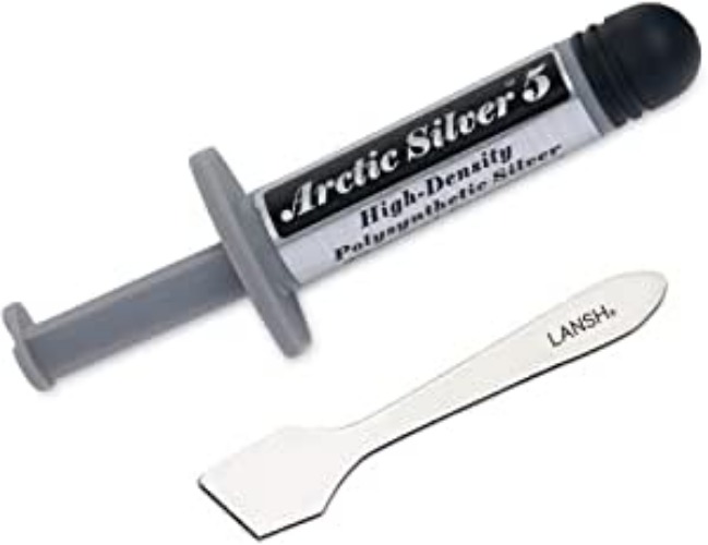 Arctic Silver 3.5g High-Density Polysynthetic Silver Thermal Cooling Compound with LANSH Bonus Tool