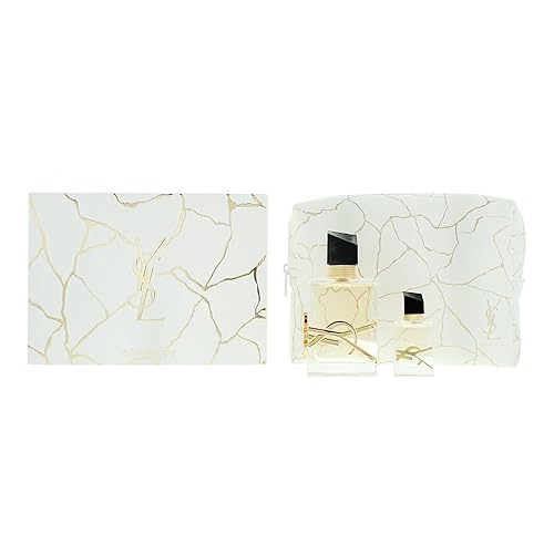 YSL LIBRE SET: EDP SPRAY 50ML + 7.5ML + POUCH