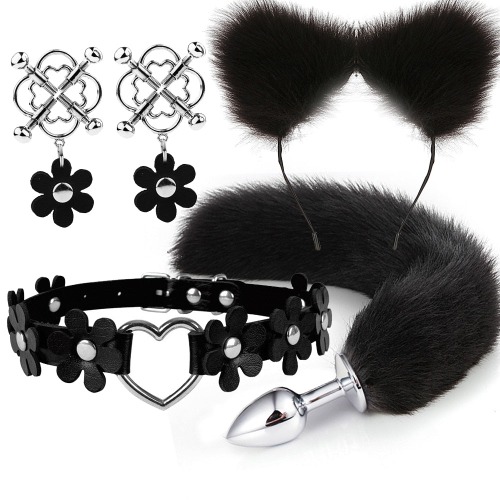 Blossoming Canine Play Set - Black 1