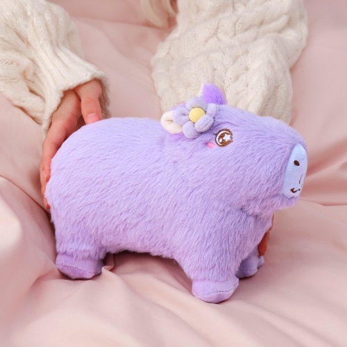 🪻 Lavender Capybara Plushie (10"/25cm)