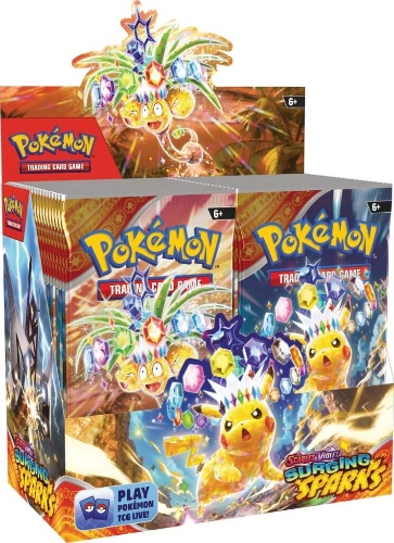 POKÉMON TCG Scarlet & Violet Surging Sparks 1 Booster Box Factory Sealed | Default Title