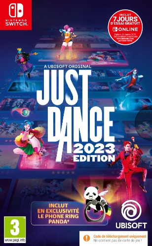 JUST DANCE 2023 EDITION CODE IN BOX EDITION AMAZON SWITCH