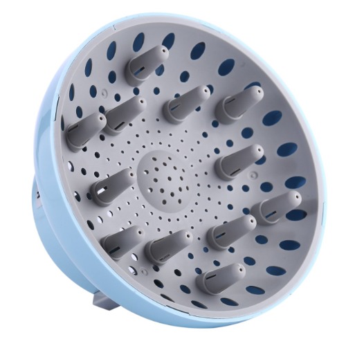 Hairizone Universal Hair Diffuser Adaptable for Blow Dryers with D-1.7-Inch to 2.6-Inch for Natural Curly or Wavy Hair, Blue - Light Blue