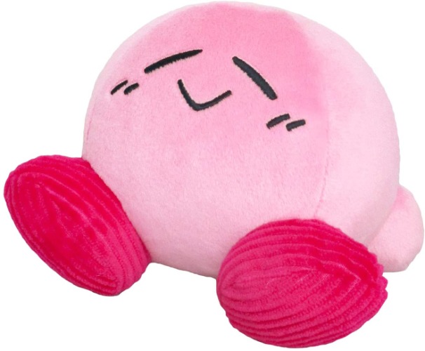 Kirby - Kirby’s Comic Panic Relaxed Plushie (Sanei Boeki) - Brand New