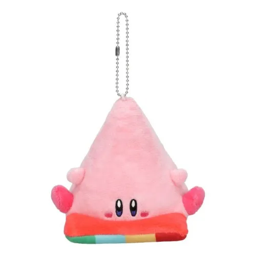 [Kirby of the Stars] Cone Mouth Plush Keychain Kirby Colorful Store