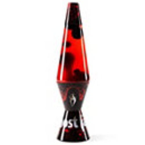 Black Ghost Face Lava Lamp - 14.5 Inch - Spencer's