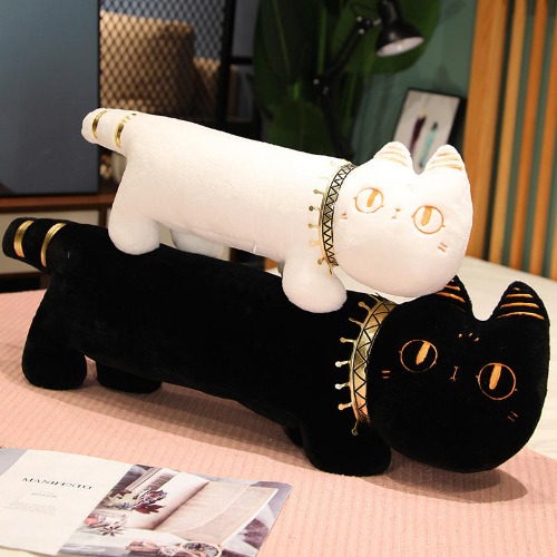 Addison - Kawaii 65cm Plush Cat - black / 65cm