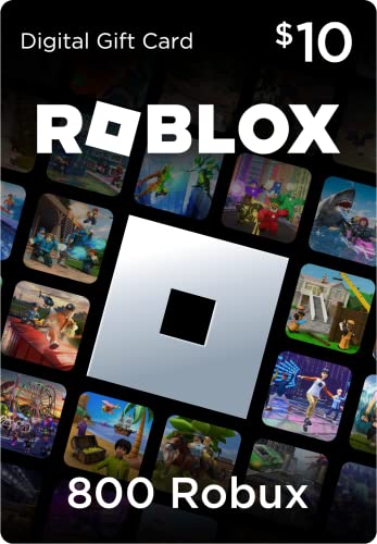 Roblox Digital Gift Code for 800 Robux Amazon