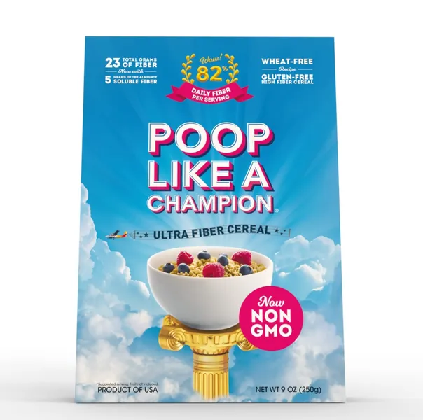 Poop Like A Champion Cereal 