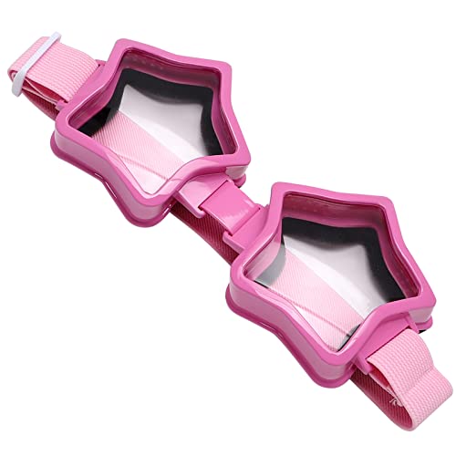 GUVIVI Heart Shaped Sunglasses Fashion Ski Goggles Oversize Love Glasses for Women Men Fun Eyewear Eyeglass - Pink Frame - Clear Lens