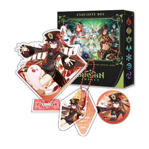 Genshin lmpact Gift Set 3Pcs