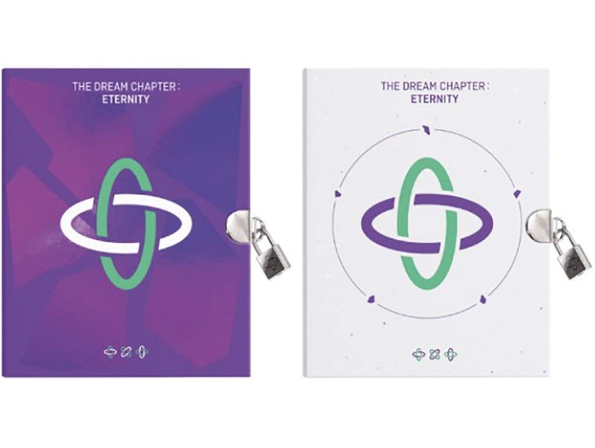 TOMORROW X TOGETHER TXT The Dream Chapter : Eternity Album (Port Ver+Starboard Ver Set) 2 CDs+2 Photobooks+2 Paper Stickers+4 Photocards+2 TU Illust Cards+(Extra TXT 4 Photocards) - 