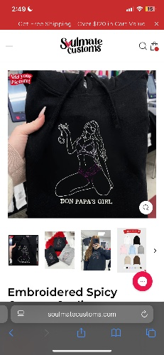 🌶️ Embroidered hoodie 