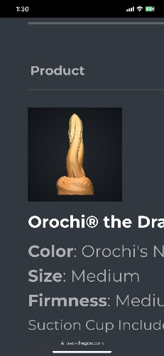 Bad Dragon toy - Orochi