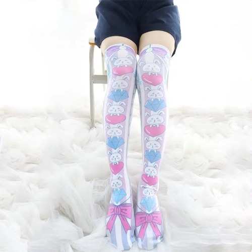 Love Bunny Stockings for Adorable Kawaii Fashionistas