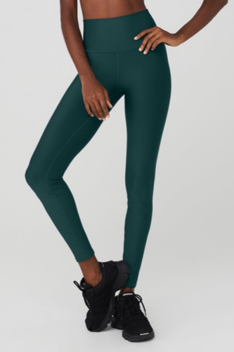 7/8 High-Waist Airlift Legging - Midnight Green | Midnight Green / S