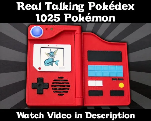 Real Talking Pokedex 1025 Pokemon