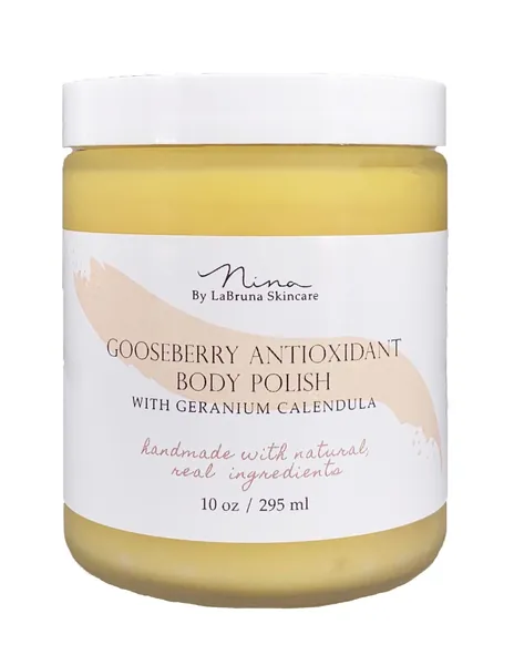 Gooseberry Antioxidant Body Polish w/ Bakuchiol Calendula by LaBruna Skincare - Regular 10 oz