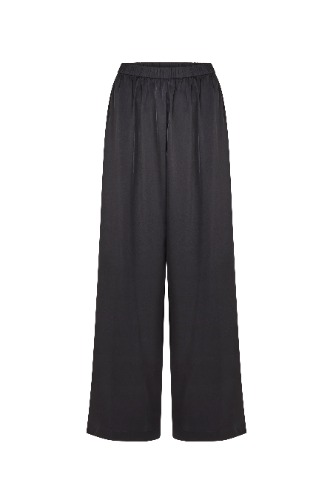 Silk Pants Black | M/L / Black