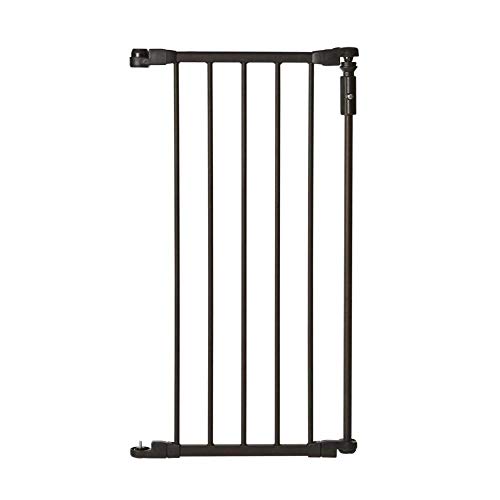 Toddleroo by North States 6-Bar Extension for Deluxe Décor Gate: Adjust your gate to fit your space. Add up to six extensions. No tools required. (Adds 15" Width, Matte Bronze) - Matte Bronze - 15" Wide Gate Extension