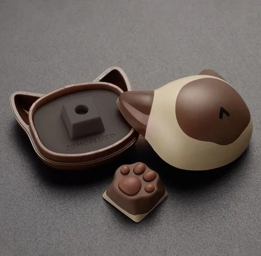 Siamese cat keycap