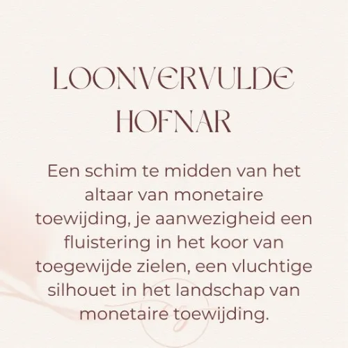 Loonvervulde Hofnar
