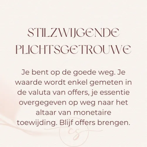 Stilzwijgende Plichtsgetrouwe