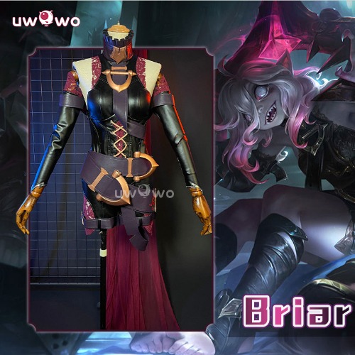 Uwowo Collab Series: League of Legends/LOL Briar Champion Restrained Hunger Cosplay Costume - 【Pre-sale】S