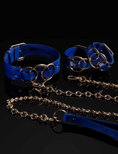 Arliah Electric Blue Bondage Kit | Default Title