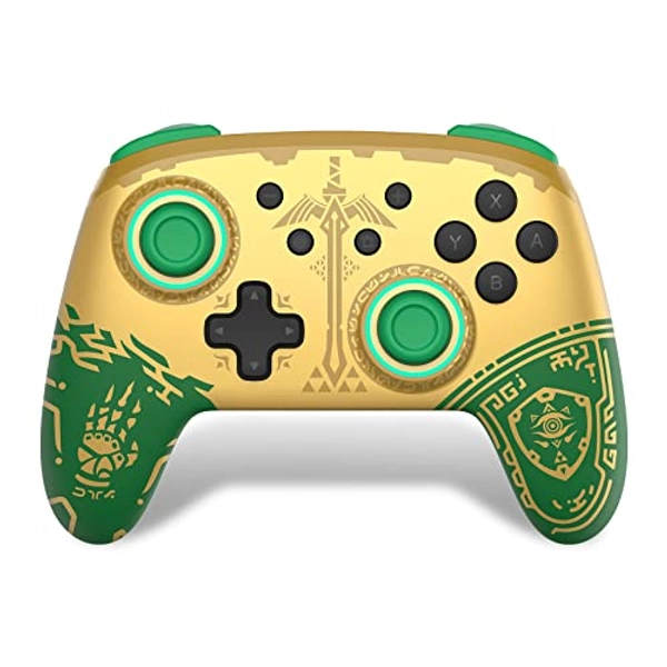 IINE Switch Controller, Wireless Switch Pro Controllers for SWITCH/OLED/LITE, Switch Remote Gamepad with NFC, Turbo, Vibration, Wake Up and Motion Control Function