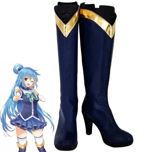 KonoSuba Aqua Cosplay Boots