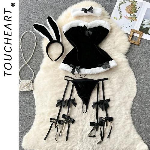 Women's bra and panty underwear sets, sexy lingerie outfit, attractive clothing