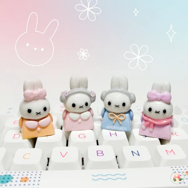 Bunny Keycap | Artisan Keycap | Customizable