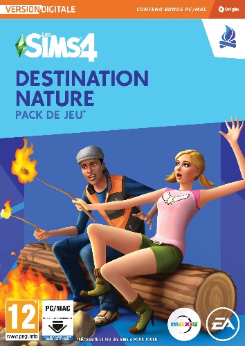 Les Sims 4 Destination Nature (GP1)Pack de Jeu PCWin-DLC |Jeu Vidéo |Téléchargement PC |Code Origin |Français