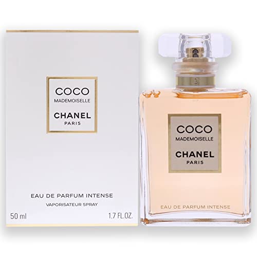 Chanel Coco Mademoiselle Intense Eau De Parfum Spray, 1.7 Oz - Floral,Orange,Rose,Vanilla - 1.7 Ounce (Pack of 1)