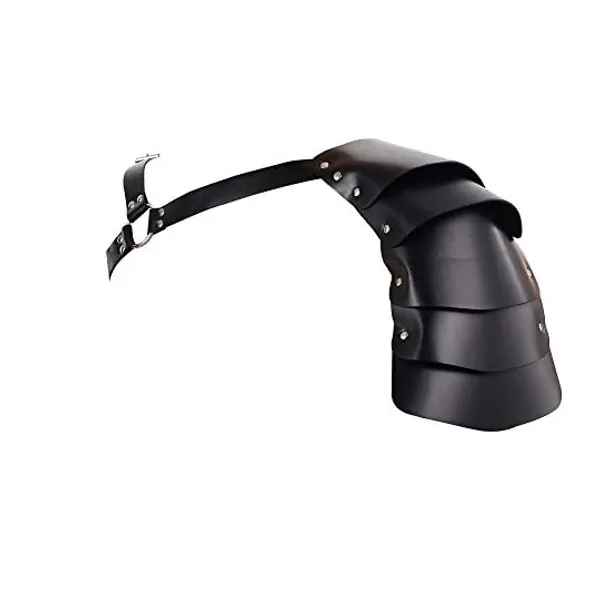 
                            ClearUmm Leather Single Shoulder Cover Cape Belt Cosplay Party Costume
                        