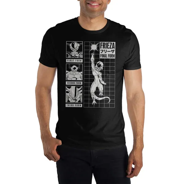 Dragon Ball Z Frieza First Second Third Final Form T-Shirt Tee Shirt - Small
