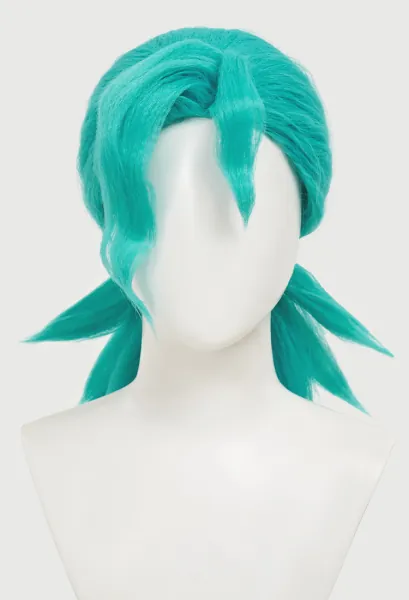 PM Officer Style Jenny Cosplay Wig Long Green Wig