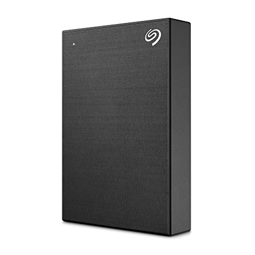 Seagate 5000 gb One Touch 5TB External Hard Drive HDD – Black USB 3.0 for PC Laptop and Mac, 1 year MylioCreate, 4 Months Adobe Creative Cloud Photography Plan (STKC5000410) - 5TB - HDD - Black