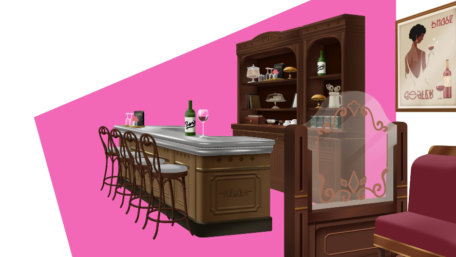 Kit Bistrô Aconchegante 