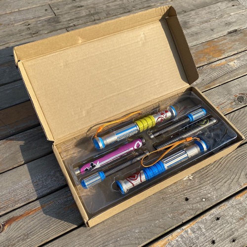 Life-size Lifeline Heirloom Shock Sticks Metal Replica | Heirloom With Plastic Holder