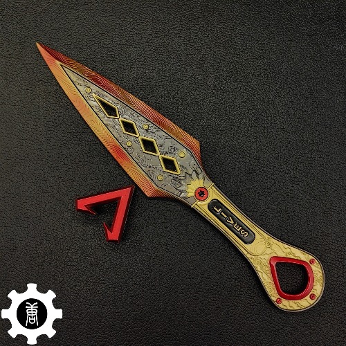 The Most Accurate Wraith Kunai Remake 1:1 Scale | Golden