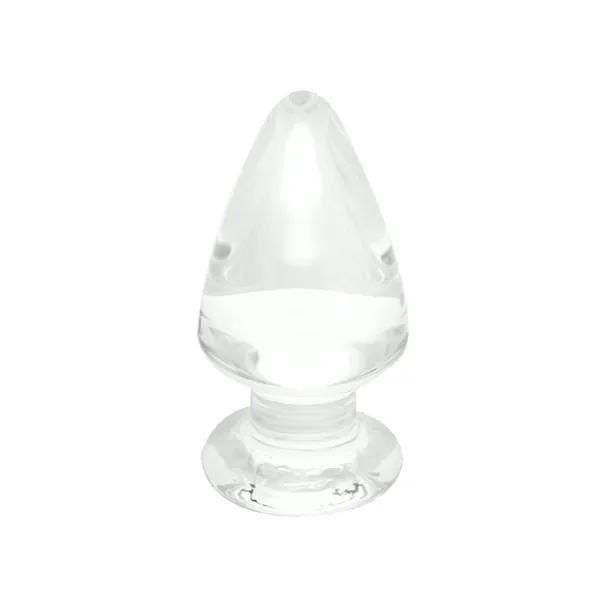 Super Large Transparent Glass plug | Default Title