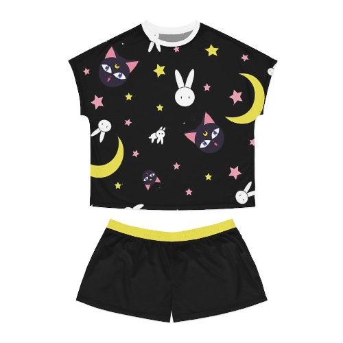 Pretty Guardian PJ Set - S / White