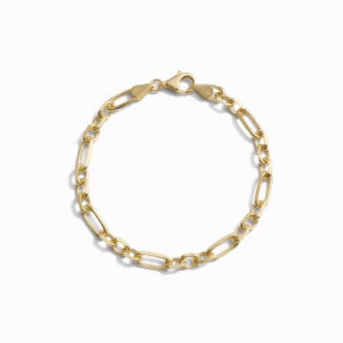 Statement Chain Bracelet - 14K Yellow Gold Vermeil