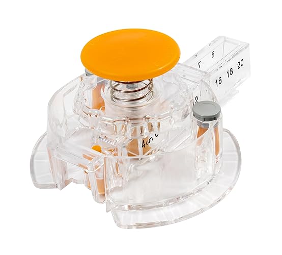 Fiskars Circle Cutter with 3 Replacement Blades - 1" to 8” Cut Length - Arts and Crafts Paper Cutter - Clear/Orange - Paper Cutter & Refill Blades