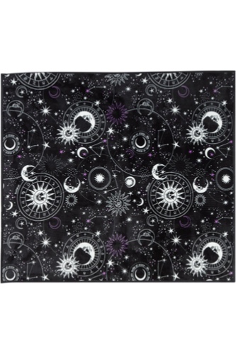 Stardust Blanket | One Size / Black / 100% Polyester